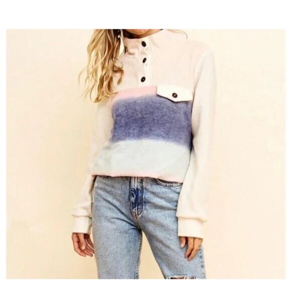 FABULOUS Tie Dye Pullover Top - Picture 1 of 5